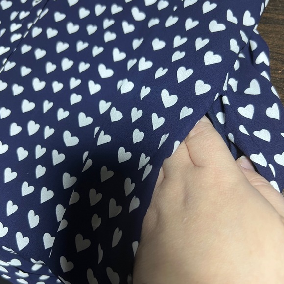 NWOT Draper James Sweet Heart Print Belted Button Down Maxi Dress 6 PP Sample - Picture 11 of 16